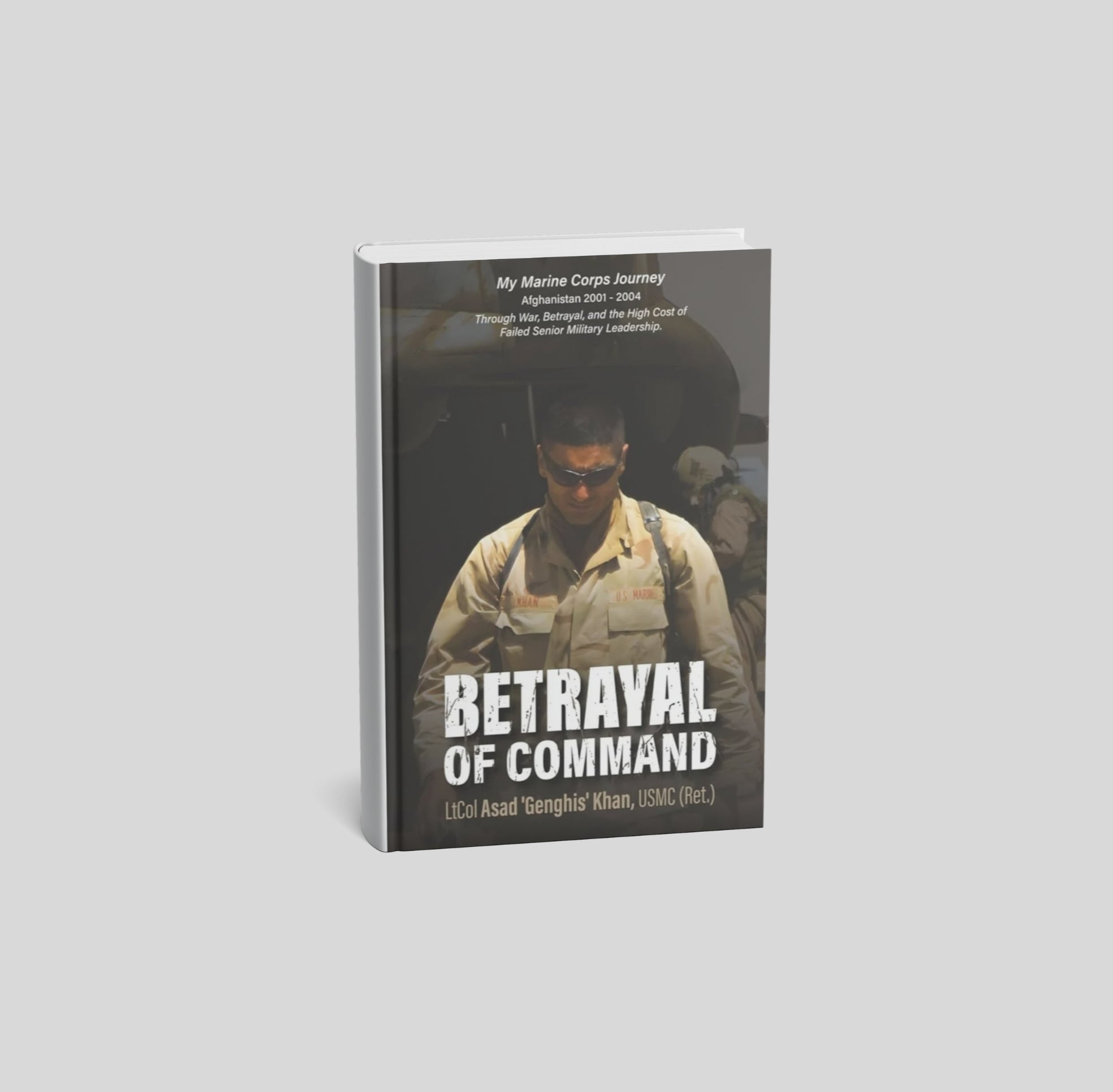 Betrayal of Command | Author-Signed Hardcopy