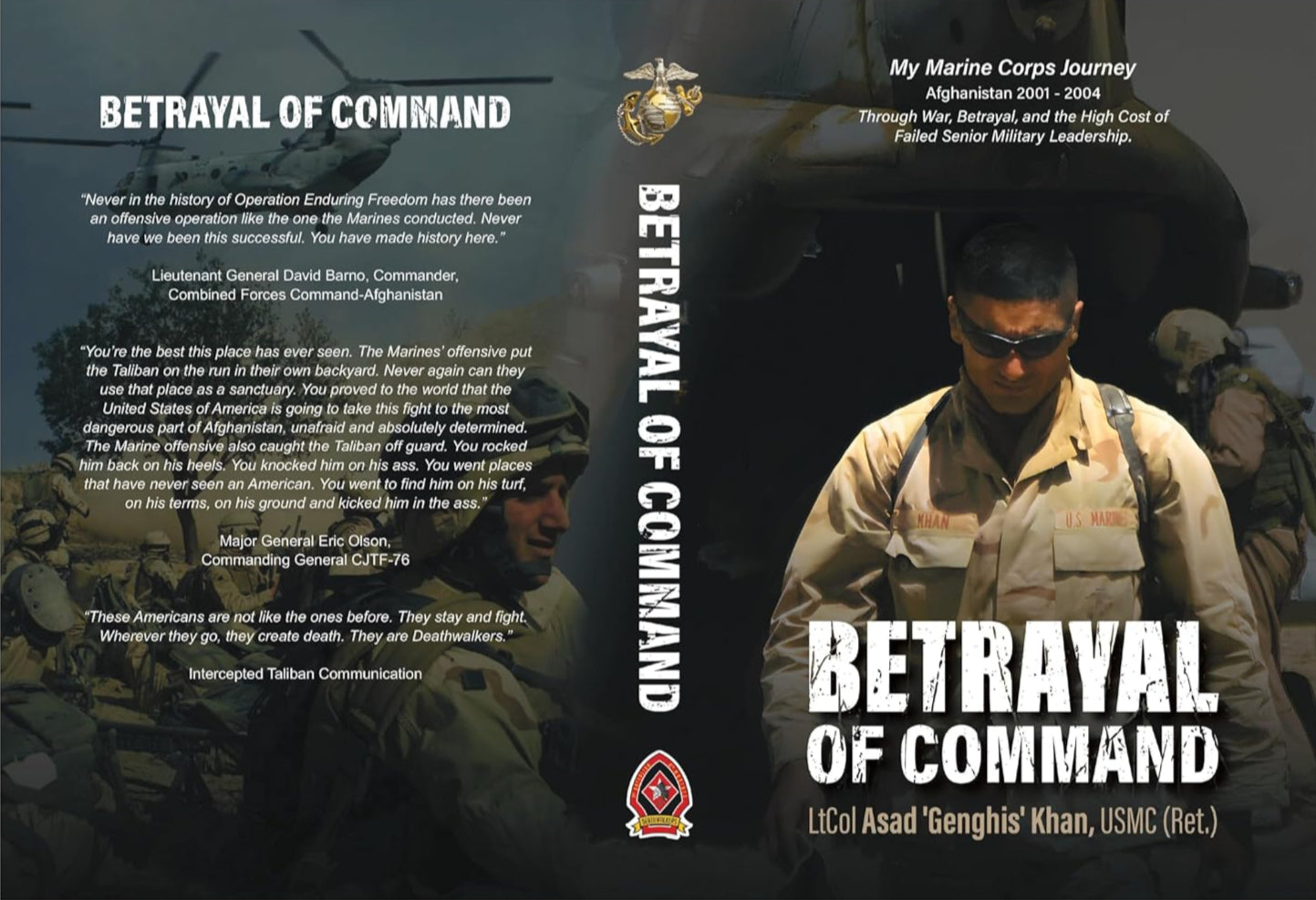 Betrayal of Command | Author-Signed Hardcopy